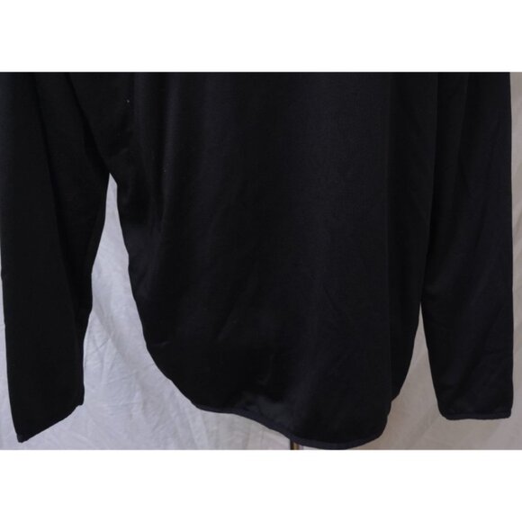 REALTREE Men XL Black Quarter Zip Pullover Performance Outdoors Polyester Shirt - Picture 9 of 11